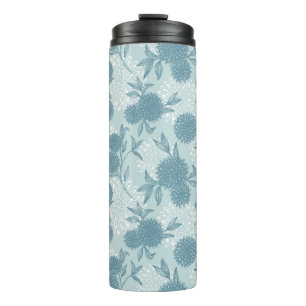 Retro Floral Patroon 2 2 Thermosbeker