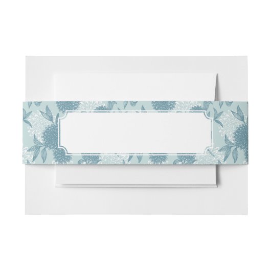 Retro Floral Patroon 2 2 Uitnodigingen Wikkel (Voorkant Voorbeeld)