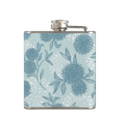 Retro Floral Patroon 2 3 Heupfles (Achterkant)