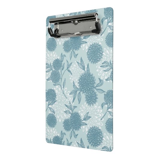 Retro Floral Patroon 2 3 Mini Klembord (Angled2)