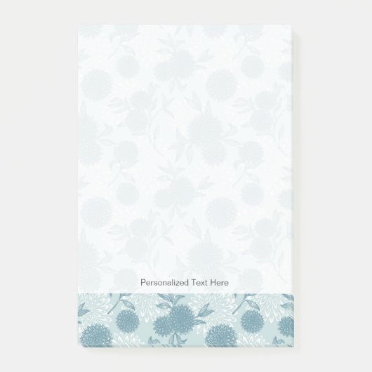Retro Floral Patroon 2 3 Post-it® Notes (Voorkant)