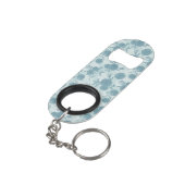 Retro Floral Patroon 2 3 Sleutelhanger Flessenopener (Achterkant Gekanteld)