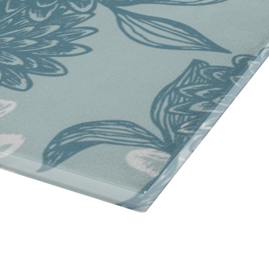 Retro Floral Patroon 2 3 Snijplank (Hoek)