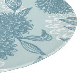 Retro Floral Patroon 2 3 Snijplank (Hoek)