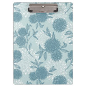 Retro Floral Patroon 2 Klembord (Voorkant)