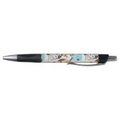 Retro Floral Patroon 2 Pen (Bodem)
