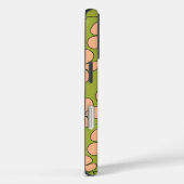 Retro Floral Pattern Case-Mate iPhone Case (Achterkant / Rechts)
