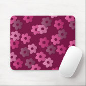 Retro Floral Pattern Mousepad Muismat (Met muis)