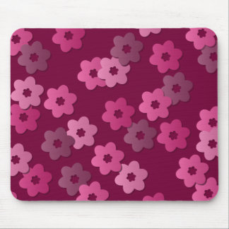 Retro Floral Pattern Mousepad Muismat