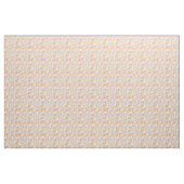 Retro Floral Pattern Stof (Yard (91,4 cm))