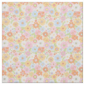 Retro Floral Pattern Stof (Swatch)