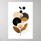  Retro Floral Poster (Voorkant)