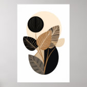  Retro Floral Poster (Voorkant)