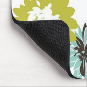 Retro Floral Seamless Muismat (Hoek)