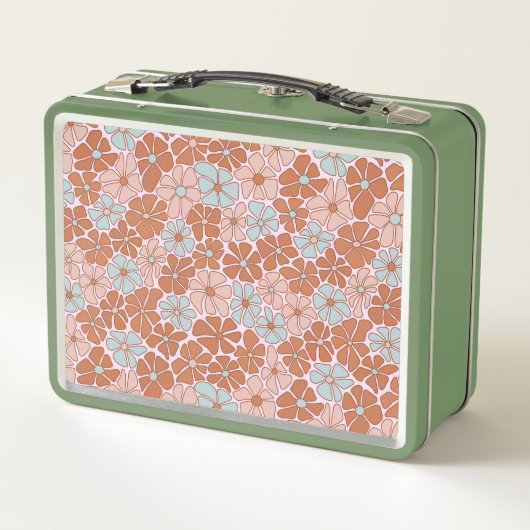 Retro Floral Seamless Pattern (Achterkant)