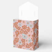 Retro Floral Seamless Pattern Bedankdoosjes (Geopend)