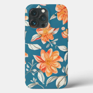 Retro Floral Seamless Pattern Case-Mate iPhone Case