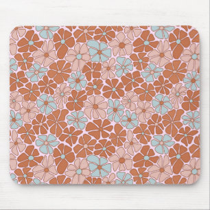 Retro Floral Seamless Pattern Muismat