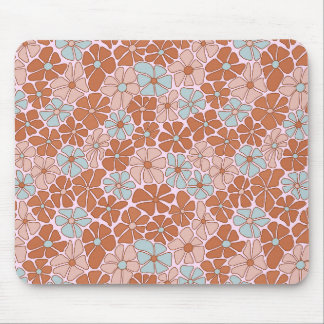 Retro Floral Seamless Pattern Muismat
