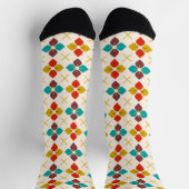 Retro Floral Sokken (Top)