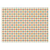 Retro Floral Tafelkleed (Voorkant (Horizontaal))