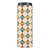 Retro Floral Thermosbeker (Achterkant)