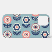 Retro Floral: Tijdloze patrooncharme Case-Mate iPhone Case (Achterkant (horizontaal))