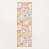 Retro Floral Yogamat (Voorkant)