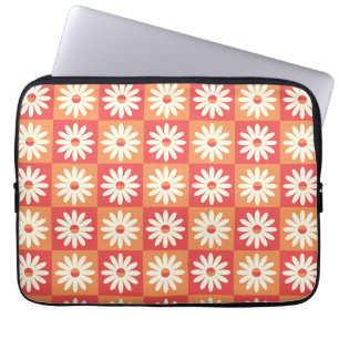 "Retro florale fusie Laptop Sleeve