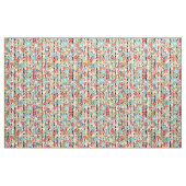 Retro, florale retro stof (Yard (91,4 cm))