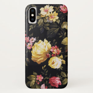 retro florale stof Case-Mate iPhone case