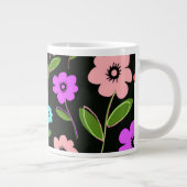 Retro Florals Grote Koffiekop (Rechts)