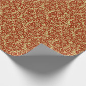 Retro florals:  patroonachtergrond. cadeaupapier (Hoek)