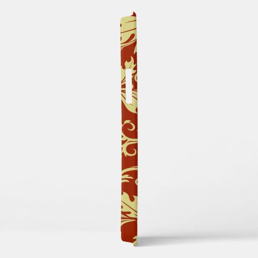 Retro florals:  patroonachtergrond. Case-Mate iPhone case (Achterkant / Rechts)