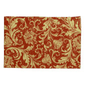 Retro florals:  patroonachtergrond. kussensloop (Achterkant)