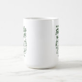 Retro Florida Alligator Palmbomen Zonsondergang Koffiemok (Center)