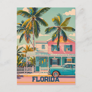 retro florida briefkaart