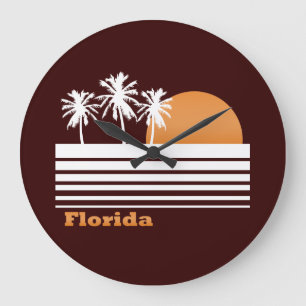 Retro Florida Grote Klok