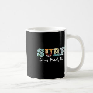 Retro Florida Strand Surfer Oude Surfen Golf Graph Koffiemok