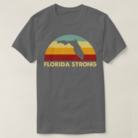 Retro Florida Strong T-shirt (Design voorkant)