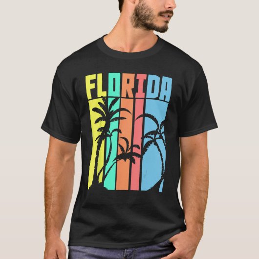 Retro Florida T-shirt (Voorkant)