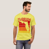 retro florida t-shirt (Voorkant volledig)