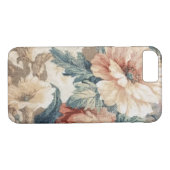 retro florpatroon Case-Mate iPhone case (Achterkant (Horizontaal))