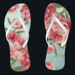 Retro Flower Bridesmaid Wedding Chintz Teenslippers<br><div class="desc">Matching Bridesmaid, Matron of Honor Bridal Party Teenslippers voor een buitenshuis, tuin of strandbruiloft. Geen gekke voeten, en zet de stemming voor de hele bruiloft. Moderne, retro-bloem gestileerde pinda's in fel verse kleuren, speciaal perfect voor lente- of zomerbruiloften. Deze Wedding Invitation Set of dit Collectie is een hedendaagse stap in...</div>