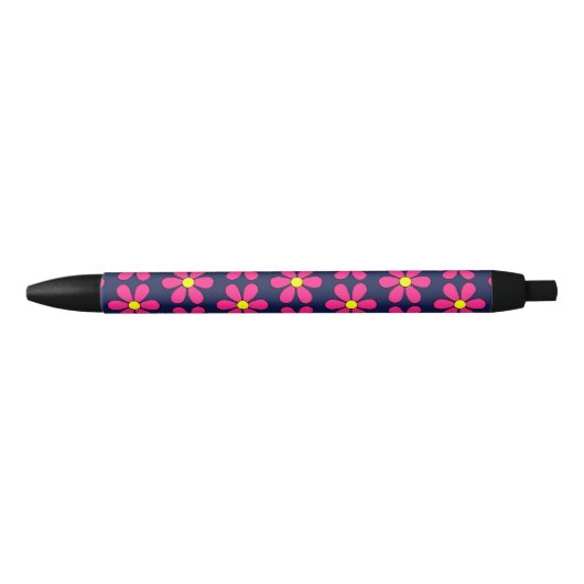Retro Flower Daisy Teacher's Writing Pen Gift (Voorkant)