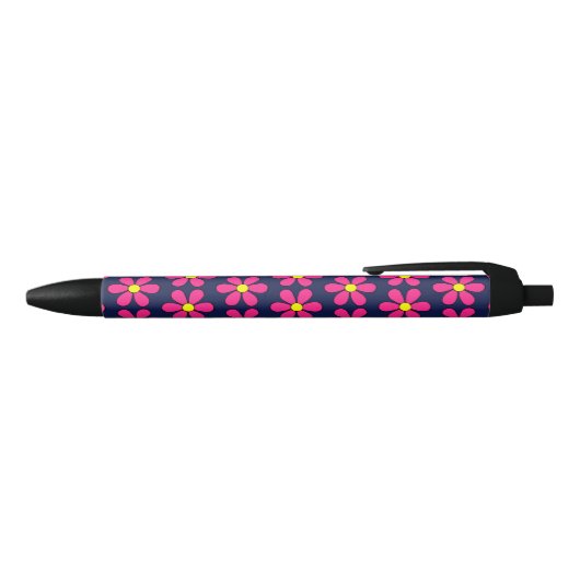 Retro Flower Daisy Teacher's Writing Pen Gift (Bovenkant)