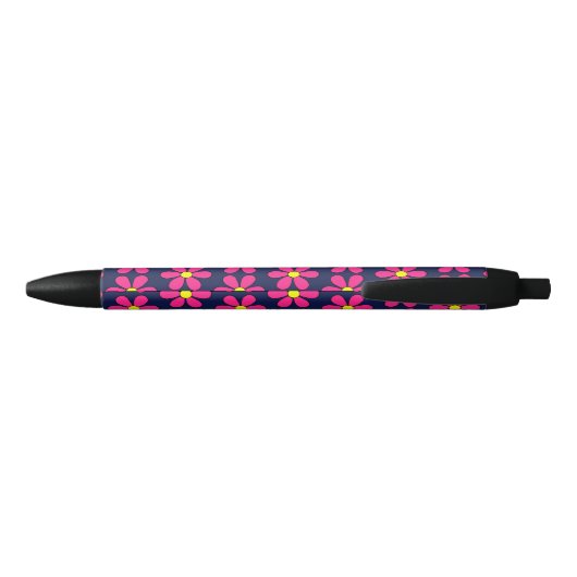 Retro Flower Daisy Teacher's Writing Pen Gift (Achterkant)