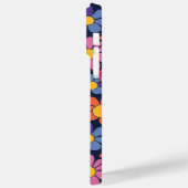 Retro Flower Design voor iPhone en Samsung Case-Mate iPhone Case (Achterkant / Links)