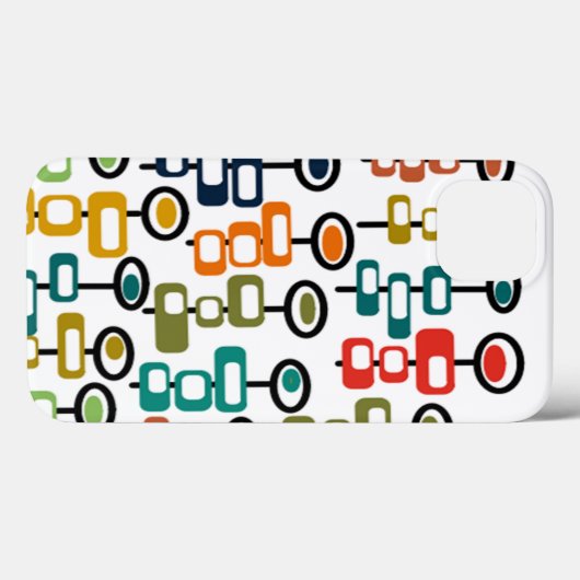 Retro Flower Garden Case-Mate iPhone Case (Achterkant (horizontaal))