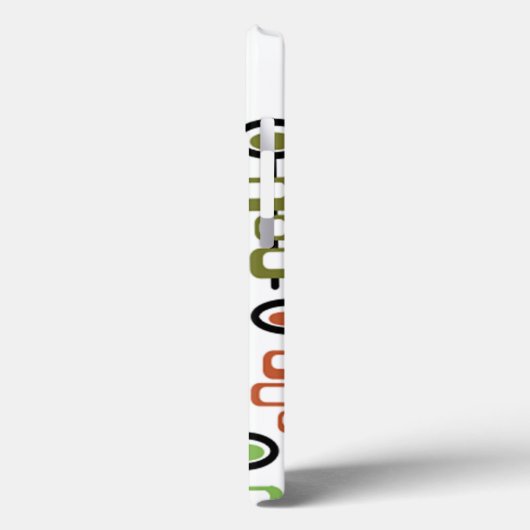 Retro Flower Garden Case-Mate iPhone Case (Achterkant / Links)